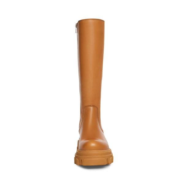 Cizme Dama Steve Madden Wayde Tan Piele Maro | SM-324DR