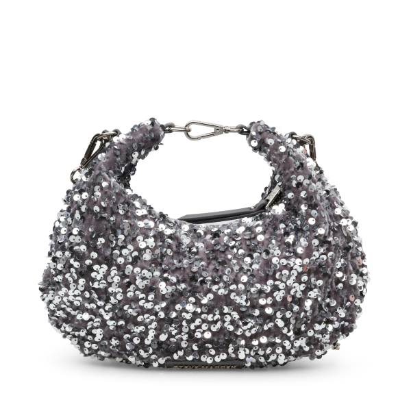 Geanta Crossbody Dama Steve Madden Bbrenda Sequins Argintii | SM-162TM