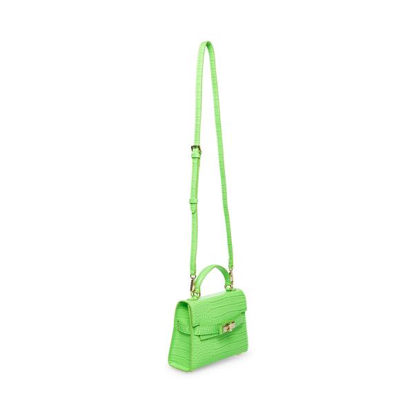 Geanta Crossbody Dama Steve Madden Bdignify Crocodile Verzi Deschis | SM-729XU