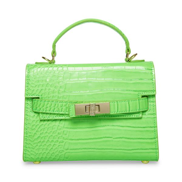 Geanta Crossbody Dama Steve Madden Bdignify Crocodile Verzi Deschis | SM-729XU