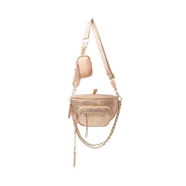 Geanta Crossbody Dama Steve Madden Bmaximar Roz Aurii | SM-584LE