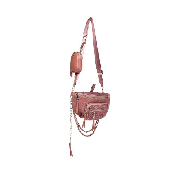 Geanta Crossbody Dama Steve Madden Bmaxima Roz | SM-804GS