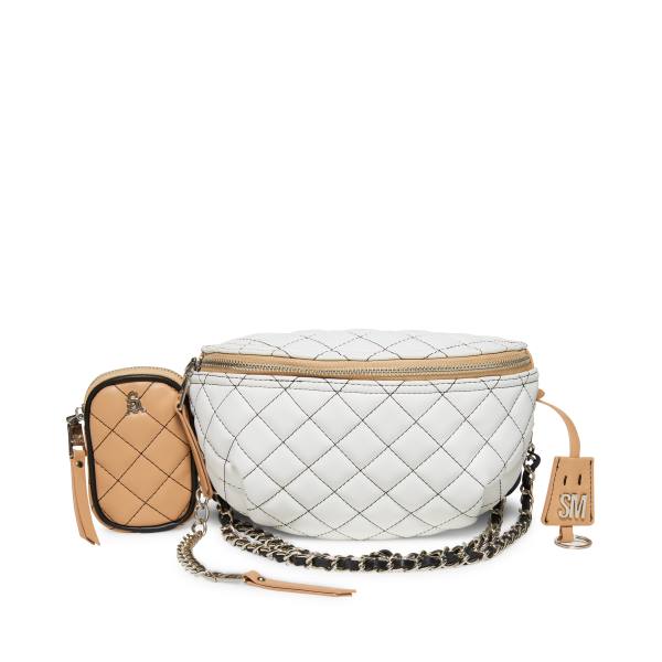 Geanta Crossbody Dama Steve Madden Bpossess Tan Negrii Maro | SM-254GN