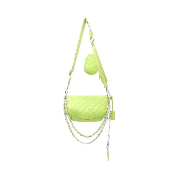 Geanta Crossbody Dama Steve Madden Bpossess Lime Verzi Deschis | SM-867HK