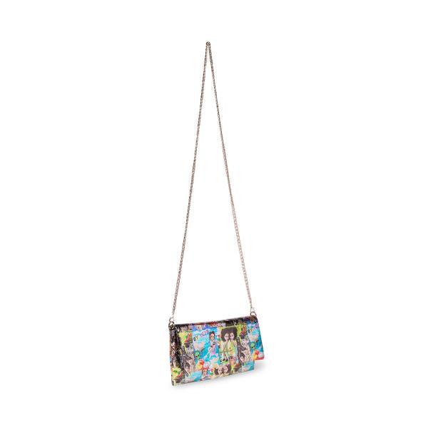 Geanta Crossbody Dama Steve Madden Bsublime Argintii Colorati | SM-709GM