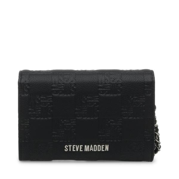 Geanta Crossbody Dama Steve Madden Bvadal Negrii | SM-473SQ