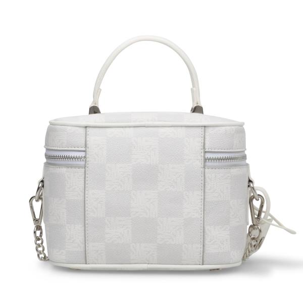 Geanta Crossbody Dama Steve Madden Bvanity Albi | SM-075ED