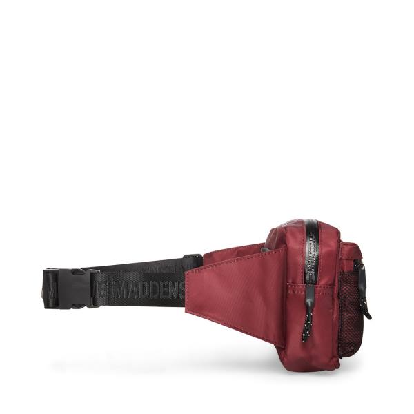 Geanta De Mana Barbati Steve Madden Mesh Fanny Pack Burgundy Visinii | SM-120KP