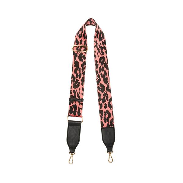 Handbag Strap Dama Steve Madden Pink Leopard Roz Colorati | SM-532PH