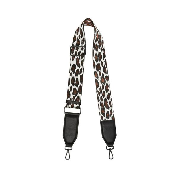 Handbag Strap Dama Steve Madden White Leopard Albi Colorati | SM-178AZ