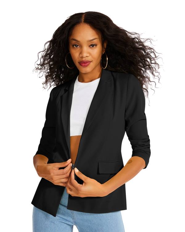 Jacheta Dama Steve Madden Black Blazer Negrii | SM-034CV