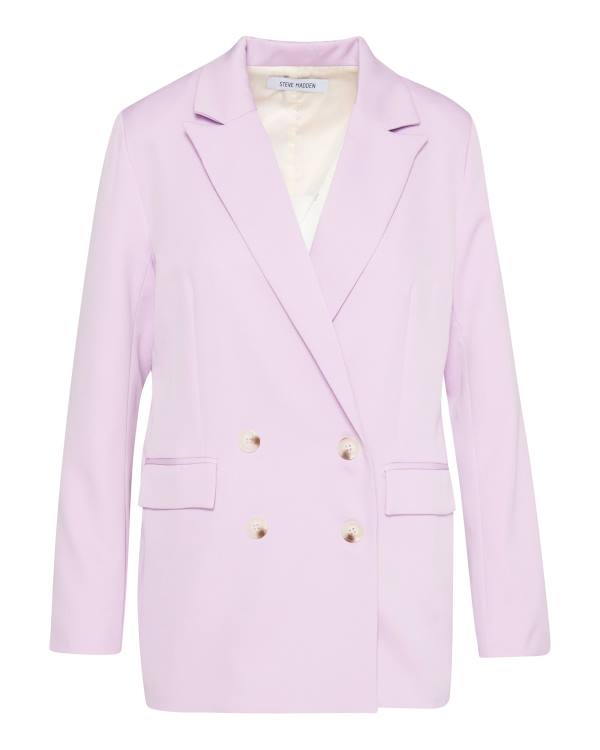 Jacheta Dama Steve Madden Boyfriend Blazer Violet | SM-659RU