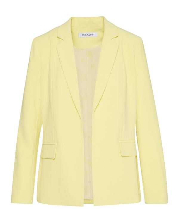 Jacheta Dama Steve Madden Neon Blazer Galbeni | SM-914XJ