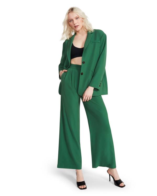 Jacheta Dama Steve Madden Oversized Blazer Verzi | SM-374UW