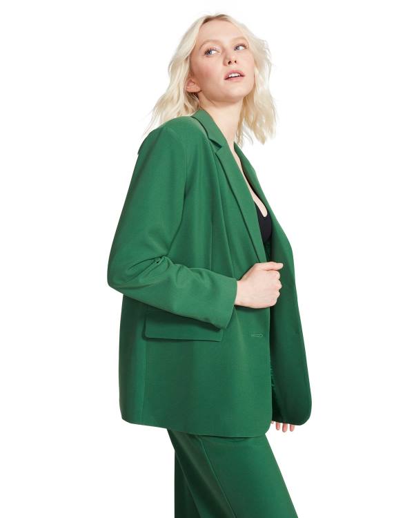 Jacheta Dama Steve Madden Oversized Blazer Verzi | SM-374UW