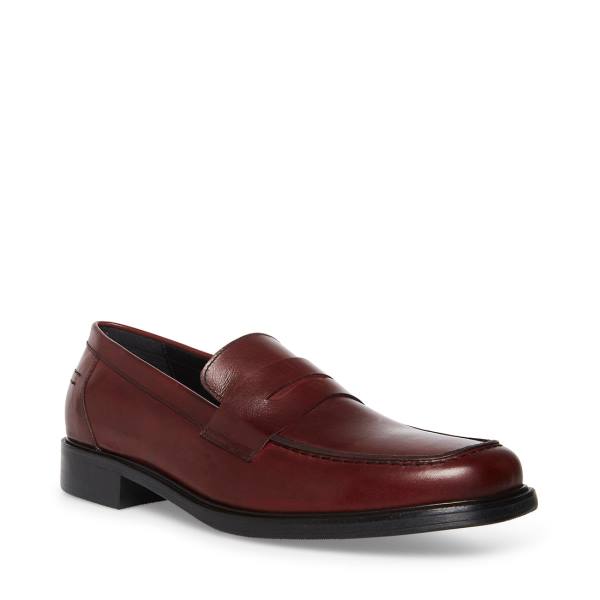 Loafers Barbati Steve Madden Brookline Burgundy Visinii | SM-352UY