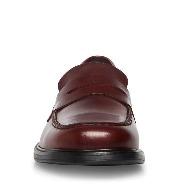 Loafers Barbati Steve Madden Brookline Burgundy Visinii | SM-352UY