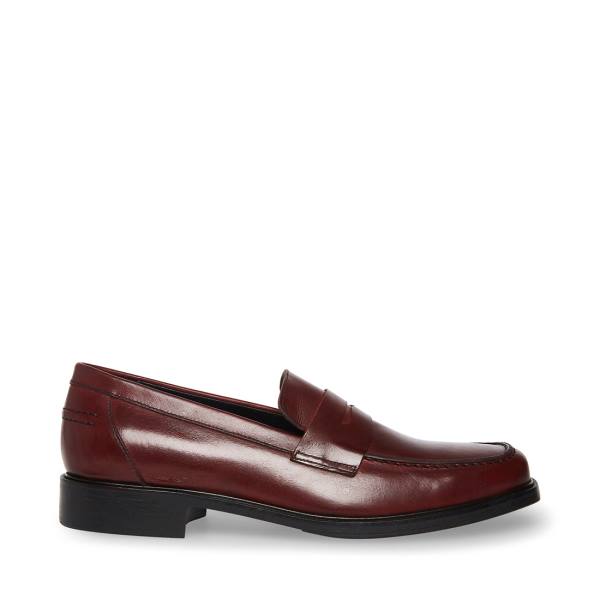 Loafers Barbati Steve Madden Brookline Burgundy Visinii | SM-352UY