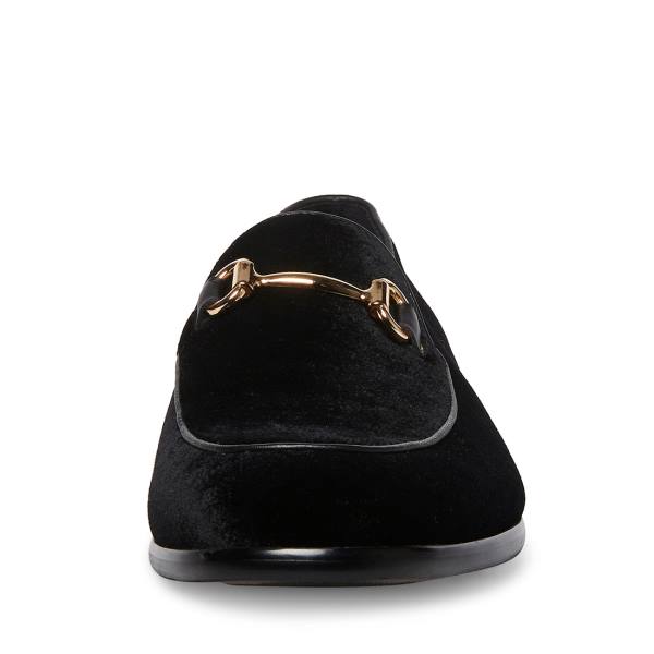 Loafers Barbati Steve Madden Diego-v Velvet Negrii | SM-523BC