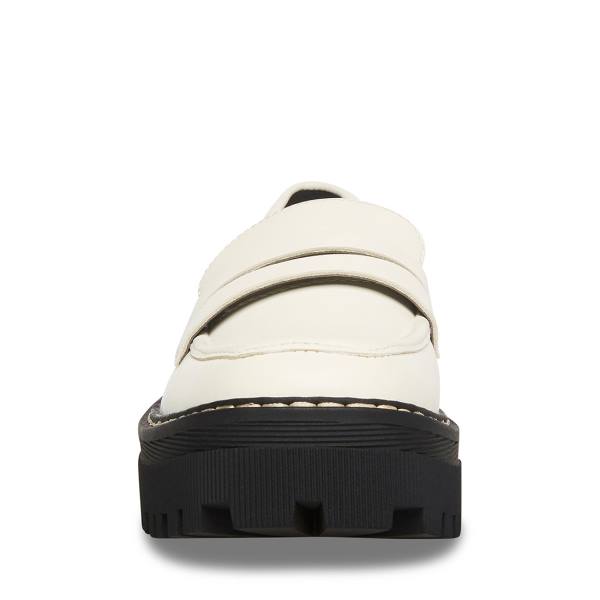 Loafers Dama Steve Madden Haazel Ivory Albi | SM-569BI