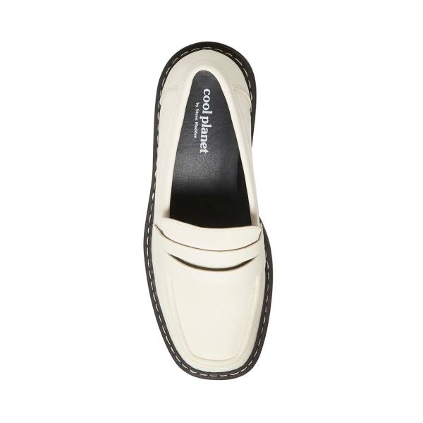 Loafers Dama Steve Madden Haazel Ivory Albi | SM-569BI