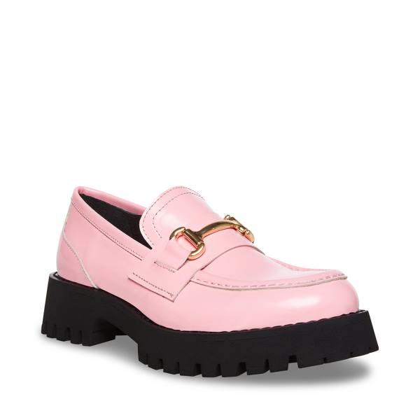 Loafers Dama Steve Madden Lando Piele Roz | SM-614EU