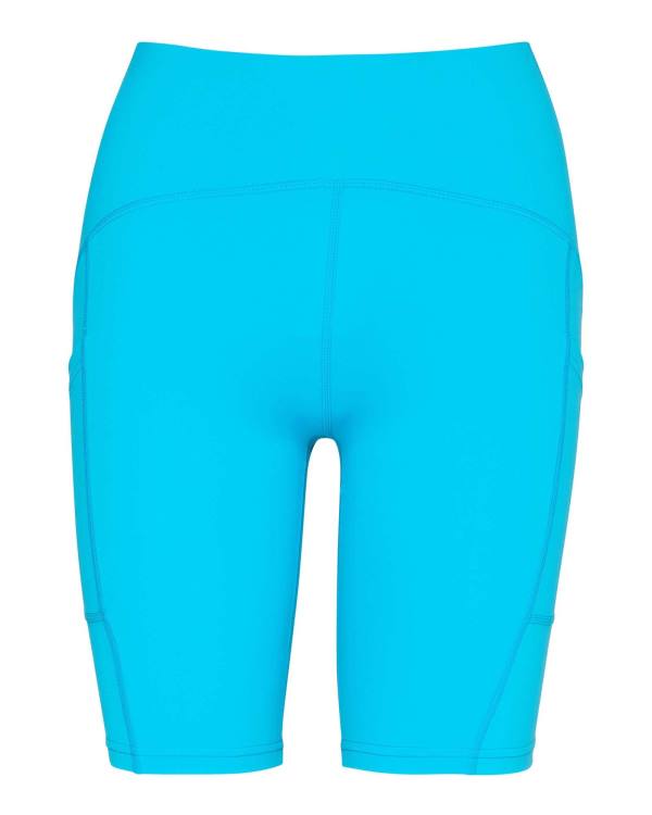 Pantaloni Dama Steve Madden Active Bike Scurte Turquoise Turcoaz | SM-074BV