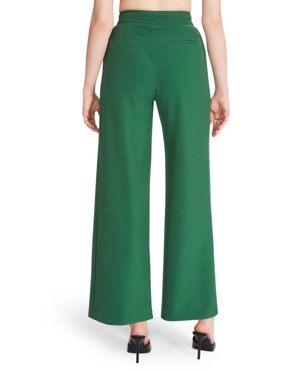 Pantaloni Dama Steve Madden High Waisted Trouser Verzi | SM-763DX