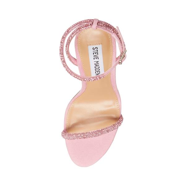 Pantofi Cu Toc Dama Steve Madden Breslin Heel Roz | SM-041RG