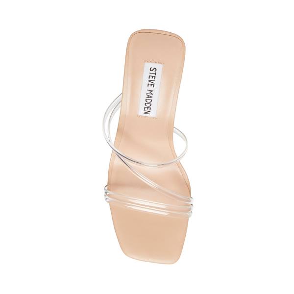 Pantofi Cu Toc Dama Steve Madden Demi Heel Clear | SM-098JM