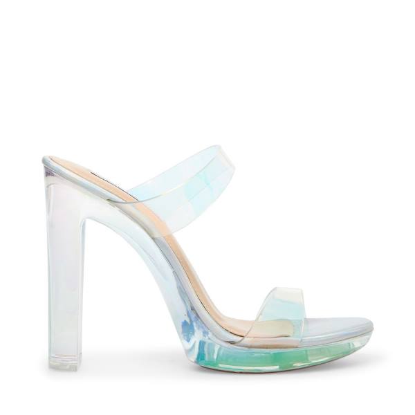 Pantofi Cu Toc Dama Steve Madden Glassify Heel Rainbow | SM-321UY