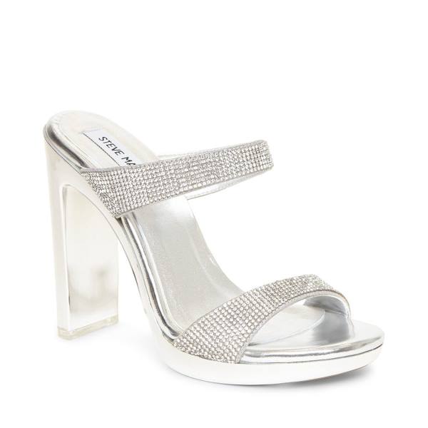 Pantofi Cu Toc Dama Steve Madden Glassy-r Heel Diamond | SM-295AW