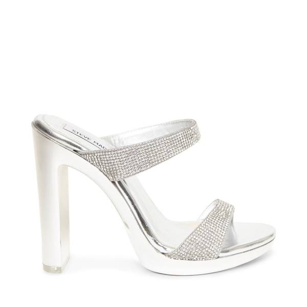 Pantofi Cu Toc Dama Steve Madden Glassy-r Heel Diamond | SM-295AW