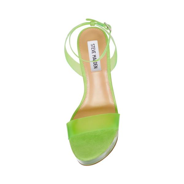 Pantofi Cu Toc Dama Steve Madden Julien Lime Heel Verzi Deschis | SM-340OA