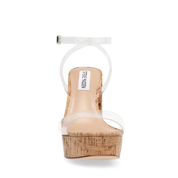 Pantofi Cu Toc Dama Steve Madden Lessa Heel Clear | SM-695OY