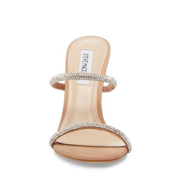 Pantofi Cu Toc Dama Steve Madden Mina-r Camel Heel Maro Colorati | SM-628PH