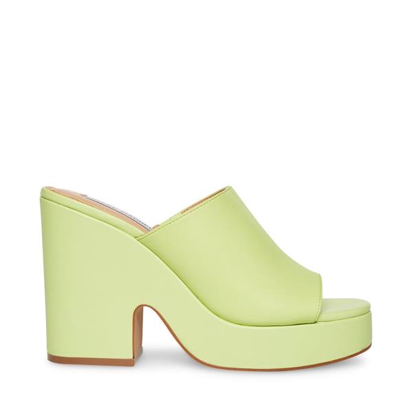 Pantofi Cu Toc Dama Steve Madden Sally Lime Heel Verzi Deschis | SM-127XL