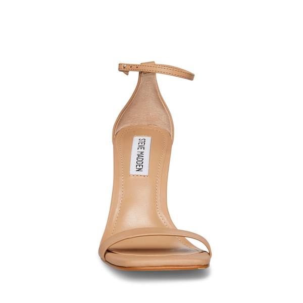 Pantofi Cu Toc Dama Steve Madden Shaye Natural Heel Bej | SM-132WV