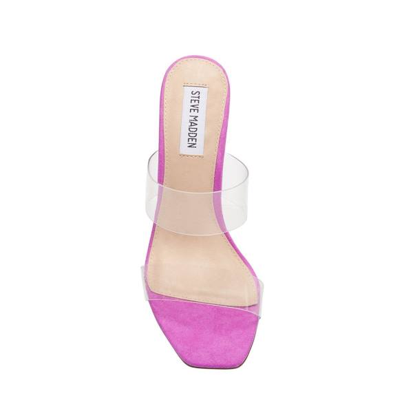 Pantofi Cu Toc Dama Steve Madden Tegan Heel Violet | SM-458NQ