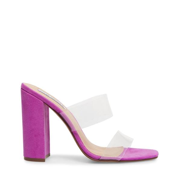 Pantofi Cu Toc Dama Steve Madden Tegan Heel Violet | SM-458NQ