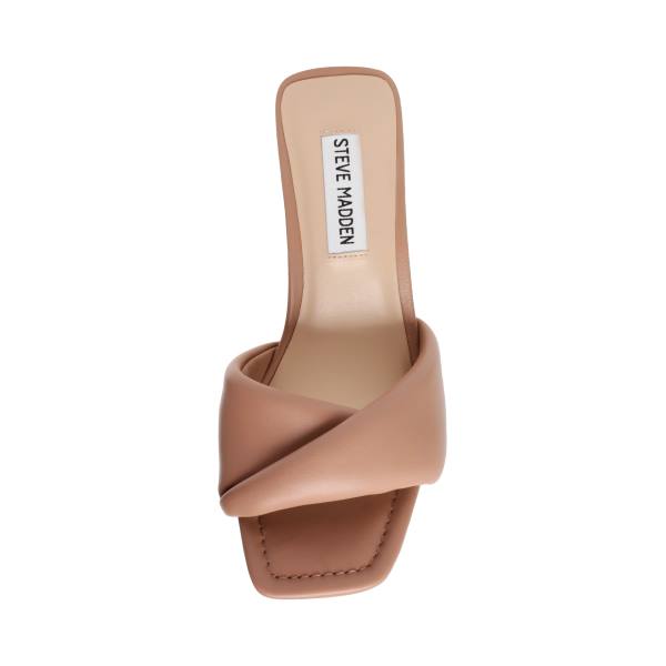 Pantofi Cu Toc Dama Steve Madden Thai Tan Piele Heel Maro | SM-214YZ