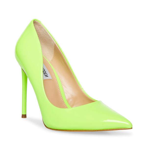 Pantofi Cu Toc Dama Steve Madden Vala Lime Heel Verzi Deschis | SM-682QM