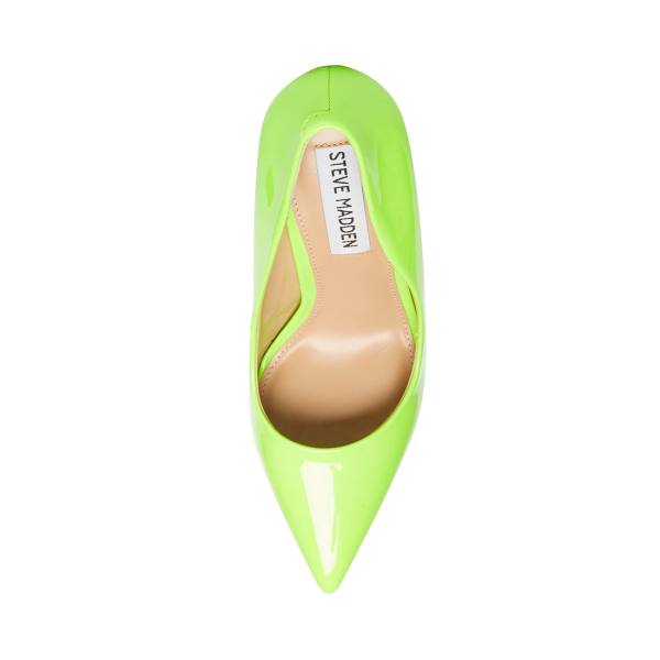 Pantofi Cu Toc Dama Steve Madden Vala Lime Heel Verzi Deschis | SM-682QM