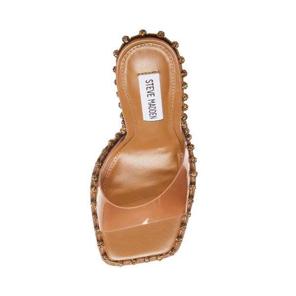 Pantofi Cu Toc Dama Steve Madden Zabrina Tan Heel Maro | SM-210SO