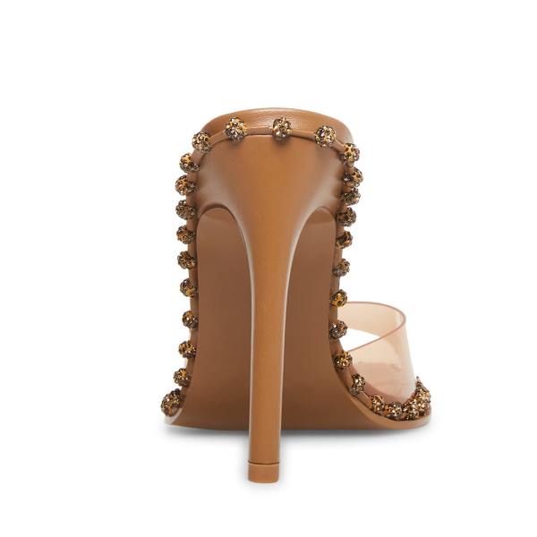 Pantofi Cu Toc Dama Steve Madden Zabrina Tan Heel Maro | SM-210SO