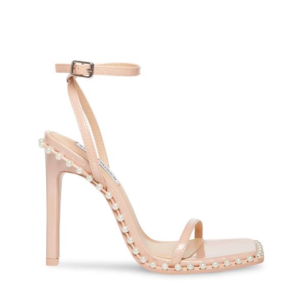 Pantofi Cu Toc Dama Steve Madden Zelle-p Blush Lacuita Heel Roz | SM-729OR