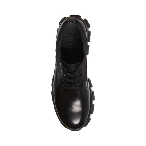 Pantofi Rochie Barbati Steve Madden Cesare Piele Negrii | SM-458LW