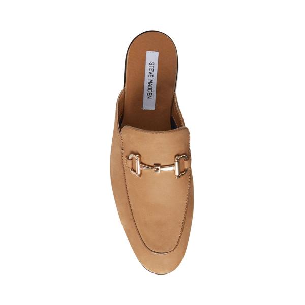 Pantofi Rochie Barbati Steve Madden Dazling Camel Nubuck Maro | SM-518HQ