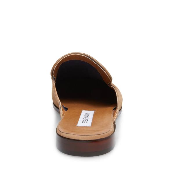 Pantofi Rochie Barbati Steve Madden Dazling Camel Nubuck Maro | SM-518HQ