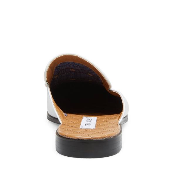 Pantofi Rochie Barbati Steve Madden Dazling Piele Albi | SM-681NT